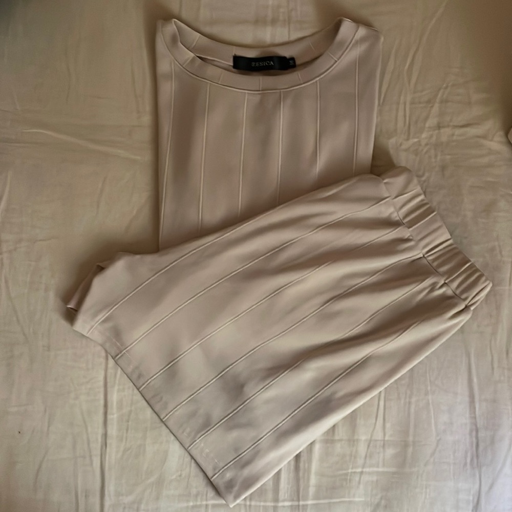 Beige Matching Set